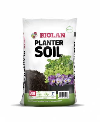 Грунт для выращивания в грядках, ящиках и кашпо Биолан для Planter 30л