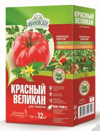 Удобрение для томатов Красный великан 1кг Весна-Лето